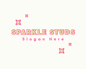 Quirky Star Sparkle logo design