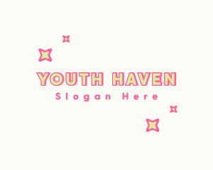 Youth - Quirky Star Sparkle logo design