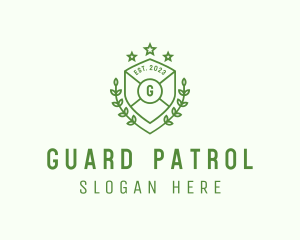 Patrol - Shield Wreath Academy logo design