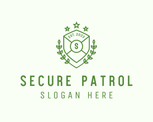 Patrol - Shield Wreath Academy logo design