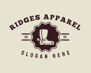 Cowboy Boots Apparel logo design