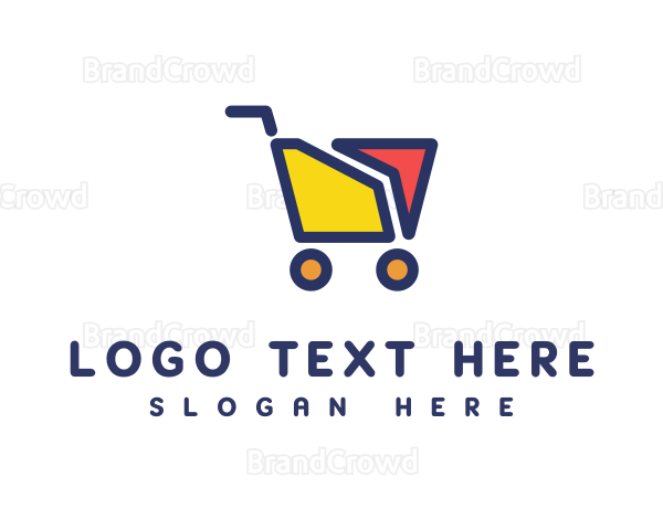 Online Shopping Cart Logo