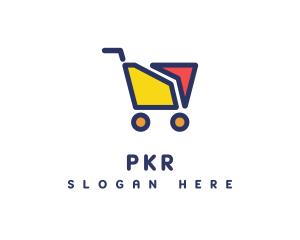 Online Shopping Cart Logo