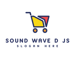 Gs - Online Shopping Cart logo design