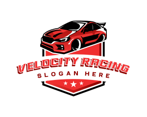 Automotive Racing Car logo design