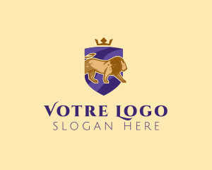 Royal Lion Shield  Logo