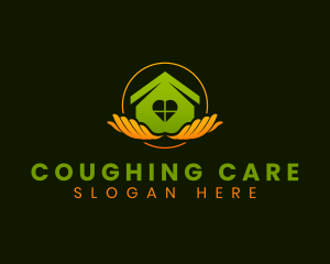 Home Care Hands logo design