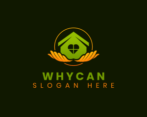 Social Worker - Home Charity Shelter logo design
