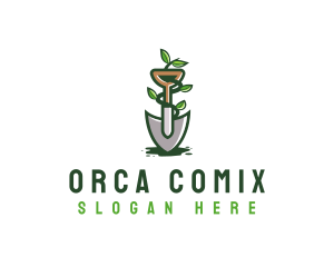 Shovel Plant Tools logo design