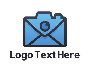 Mail - Email Cyber Camera Data logo design