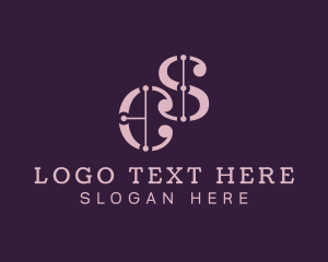 Letter Dk - Boutique Letter CS Monogram logo design