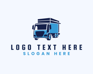 Logistics - Cargo Van Truck logo design