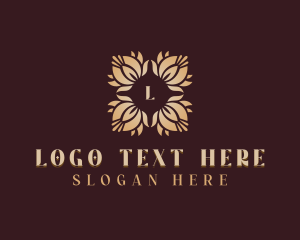 Luxury Floral Event Logo