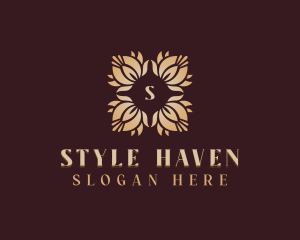 Luxury Floral Event Logo