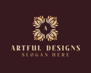 Luxury Floral Event logo design