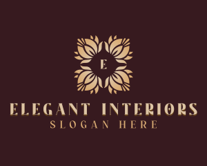 Luxury Floral Event logo design