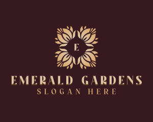 Luxury Floral Event logo design