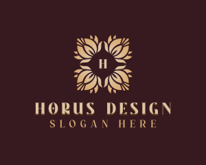 Luxury Floral Event logo design