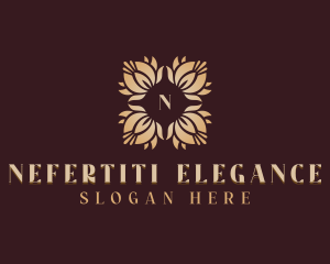 Luxury Floral Event logo design