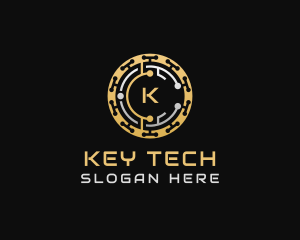 Crypto Coin Currency logo design