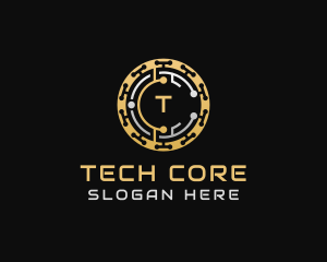 Crypto Coin Currency logo design