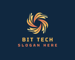 Tech Artificial Intelligence logo design