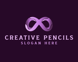 Creative Agency Infinity Loop logo design