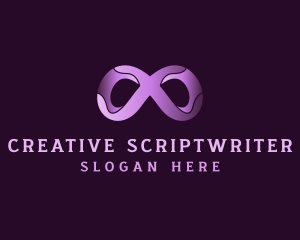 Creative Agency Infinity Loop logo design