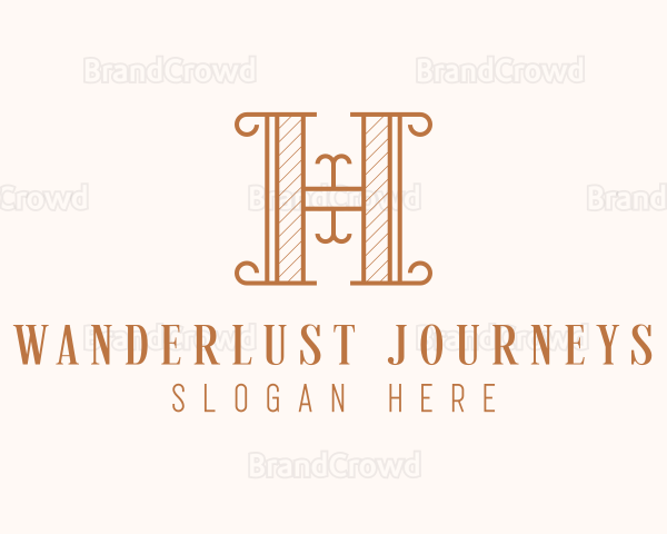 Classy Boutique Letter H Logo