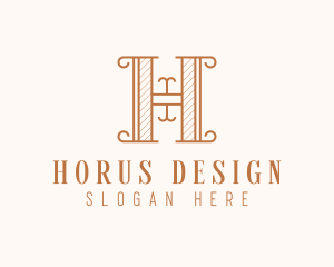 Classy Boutique Letter H logo design