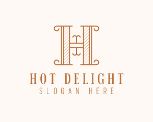 Classy Boutique Letter H logo design