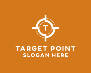 Aim - Aim Shooting Target logo design