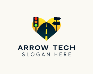 Multicolor Road Signs  logo design