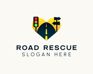 Multicolor Road Signs  logo design