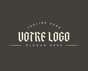 Whiskey - Urban Gothic Business logo design