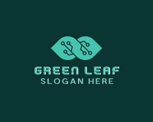 Leaf Infinity Biotech logo design