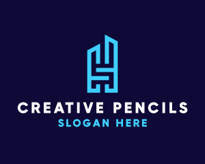 Modern Technology Business logo design