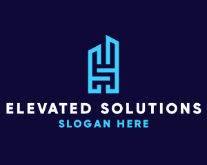 Modern Technology Business logo design