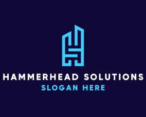 Modern Technology Business logo design