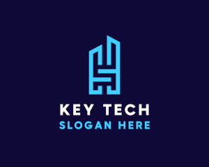 Modern Technology Business logo design