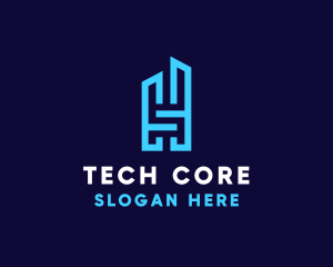 Modern Technology Business logo design