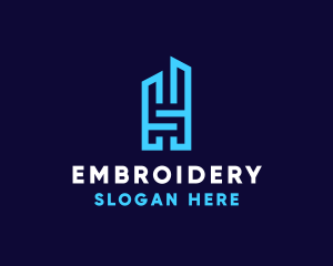 Modern Technology Business logo design