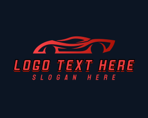 Mechanical - Racing Car Vehicle logo design