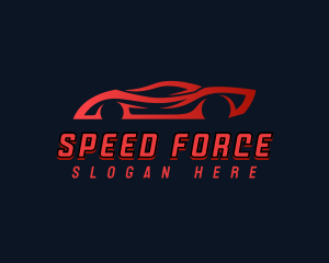  Racing Car Vehicle logo design