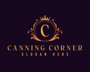 Premium Royal Crown logo design