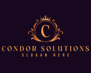 Premium Royal Crown logo design