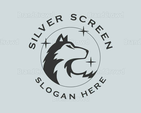 Starry Wolf Gamer Logo
