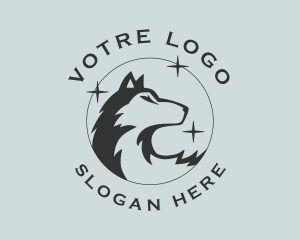Wolf - Starry Wolf Gamer logo design