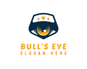 Eye Surveillance  Eye Camera logo design