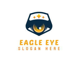 Eye Surveillance  Eye Camera logo design